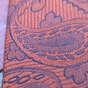 Vintage 1970s Towncraft Max WIDE Rust Paisley Tie